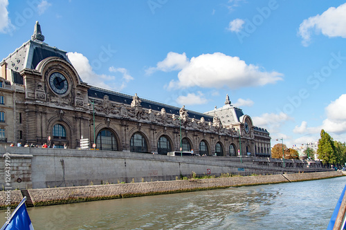 D'Orsay Museum. D'Orsay - a museum on left bank of Seine, it is housed in former Gare d'Orsay