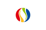globe colorful logo