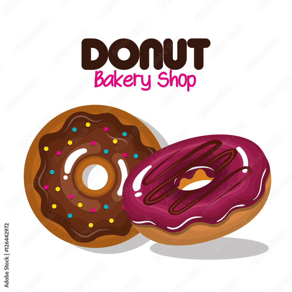 delicious donuts bakery shop vector illustration design delicious donuts bakery shop vector illustration design