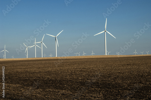 Wind turbine scene