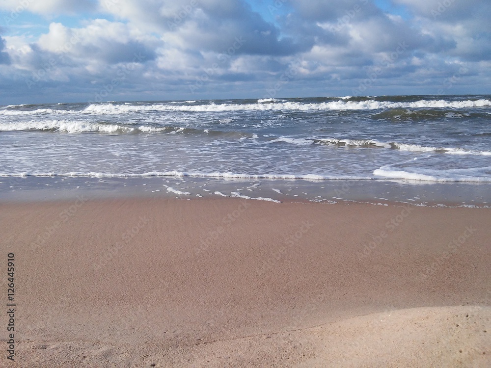 The Baltic sea in Lithuania The Baltic sea in Lithuania