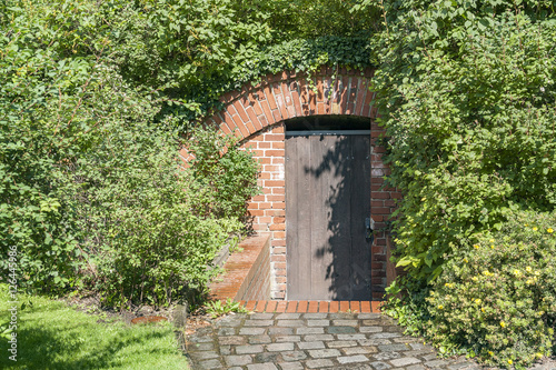 cellar entrance door
