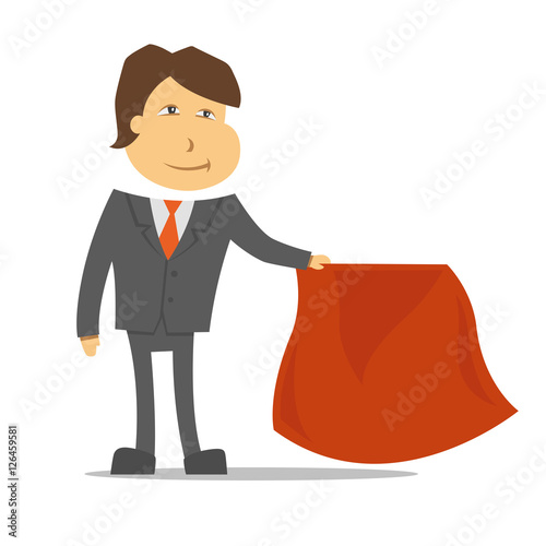 clerk toreador white background