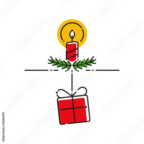 Weihnachtliche Dekoration, merry christmas