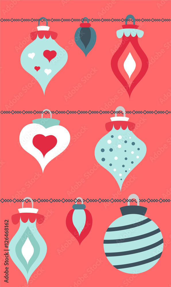 Christmas seamless pattern vector for background and greetings card and web