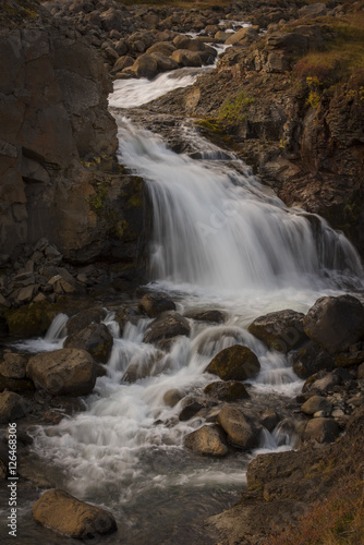 Waterfall  Eastern Iceland