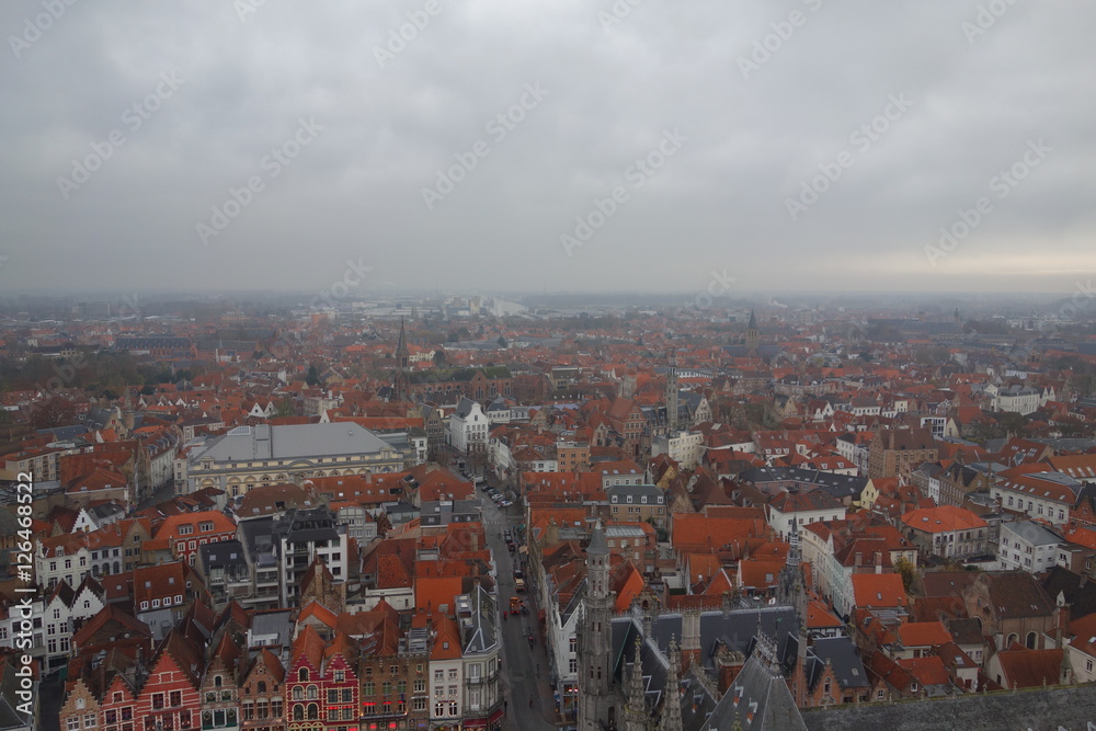 Obraz premium Bruges skylne