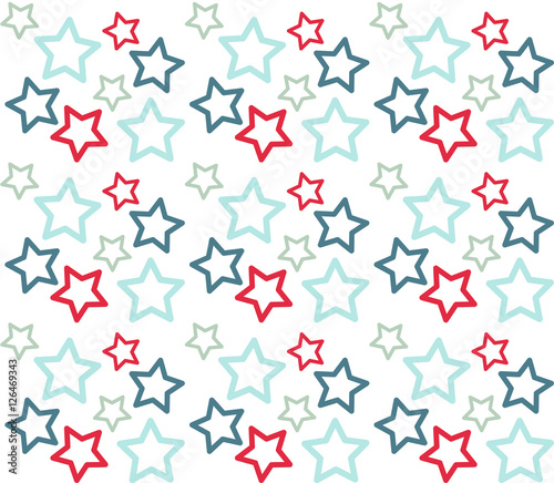 Christmas seamless pattern vector for background and greetings card and web