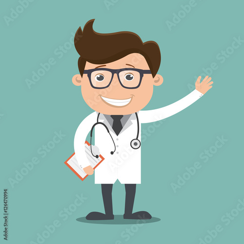 Doctor - Vector illustration of doctor