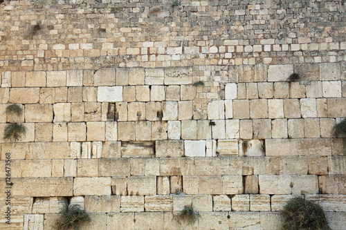 Klagemauer in Jerusalem. Israel