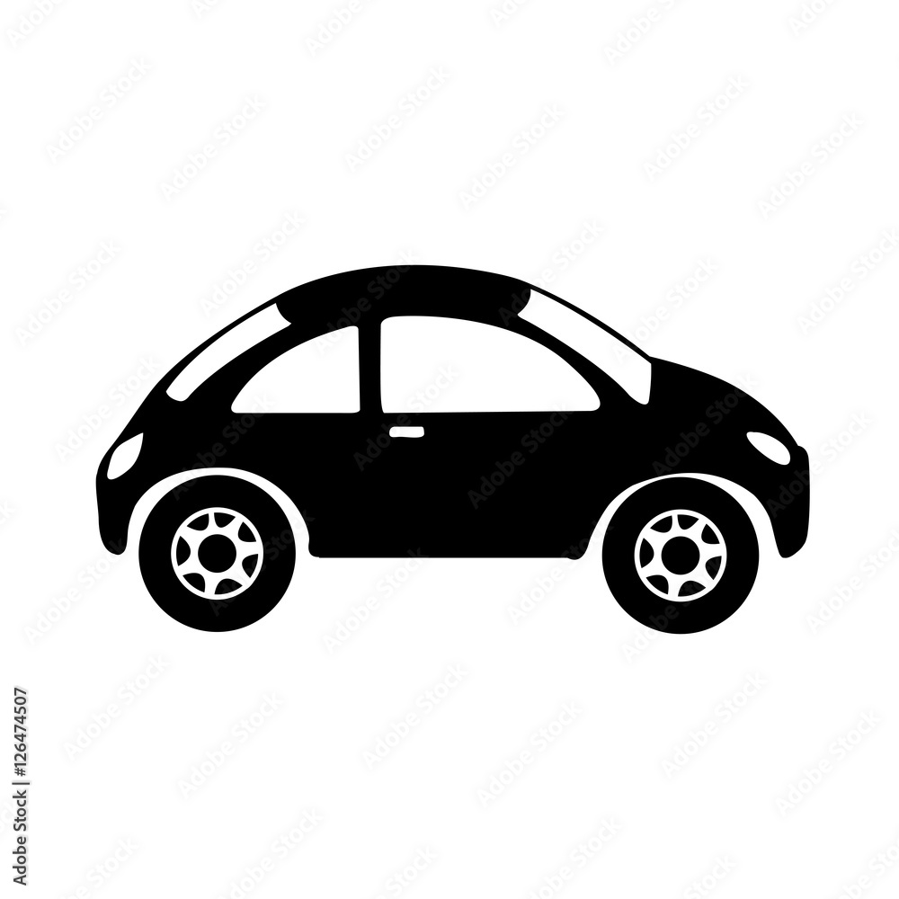 car pictogram icon image vector illustration design