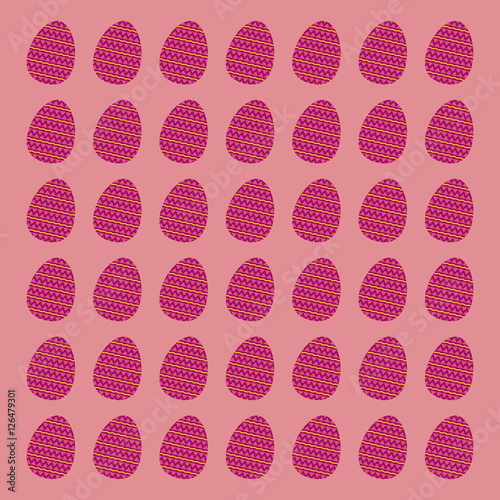 Happy easter card icon vector illustration graphic design