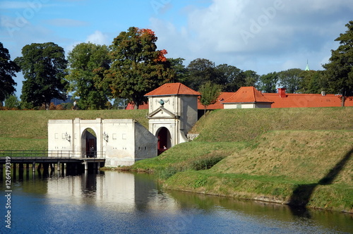 Photography Entrance to the citadel of Kastellet. Copenhagen, Denmark