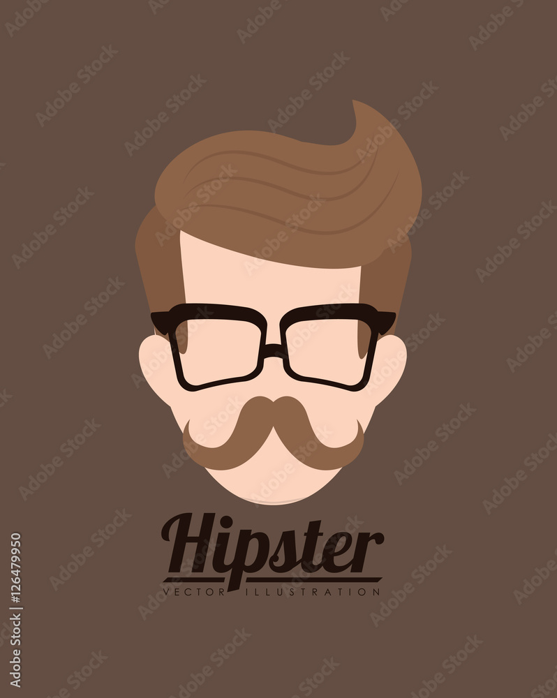 Hipster fashion lifestyle icon vector illustration graphic design Hipster fashion lifestyle icon vector illustration graphic design