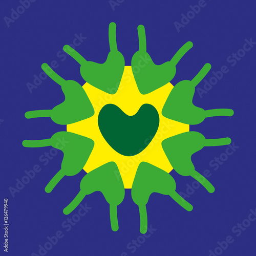 Microscobic Algea Icon