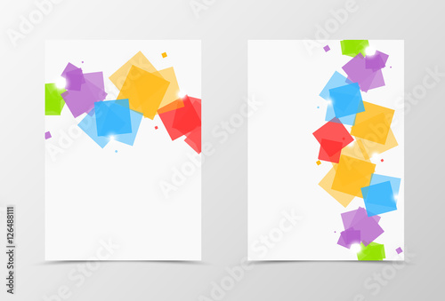 Front and back dynamic flyer template design