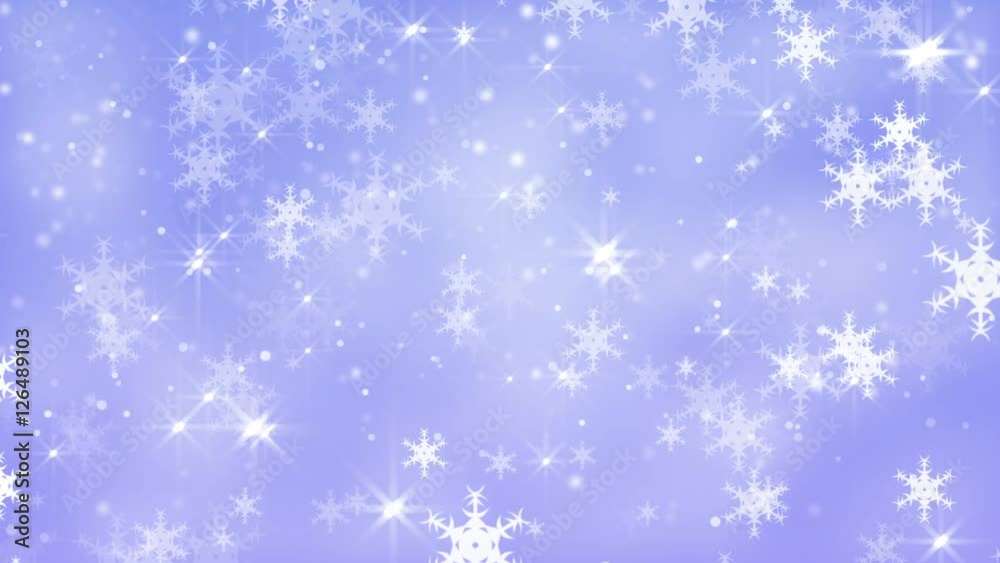 Snowflake Falling Abstract Background Snowflake Falling Abstract Background