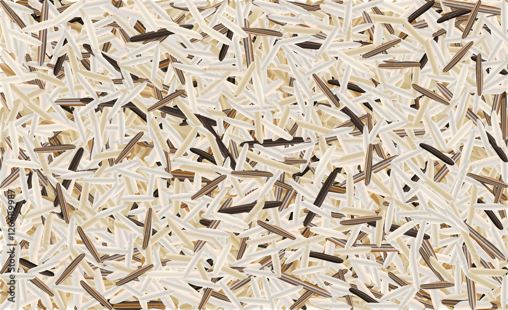 Mixed rice pattern vector illustration Mixed rice pattern vector illustration