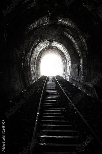 Bright Light and the End of an Old Railway Tunnel