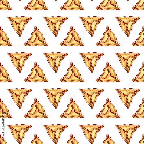 seamless triangular dumplings