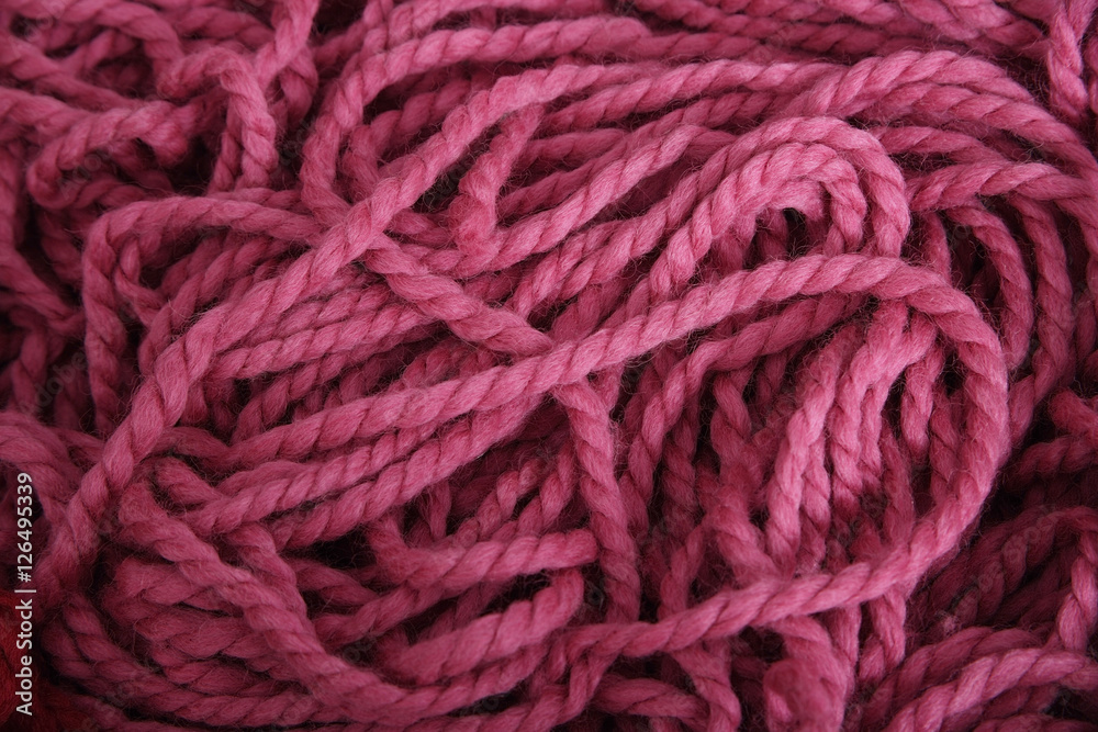 Pink yarn Pink yarn