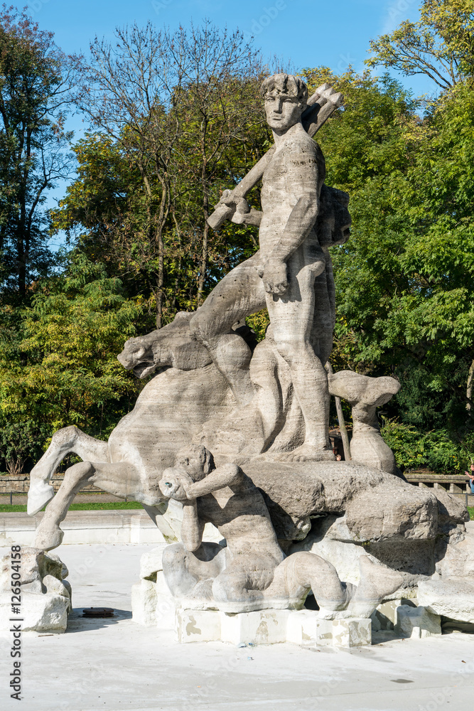 München - Denkmal im alten botanischen Garten München - Denkmal im alten botanischen Garten