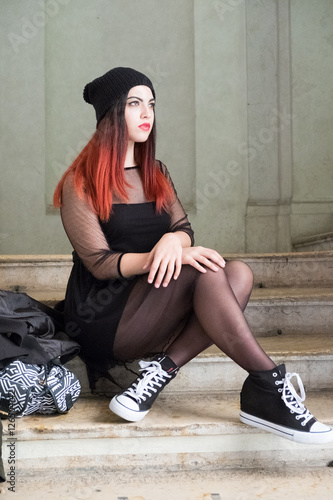 Girl in Ferrara Center