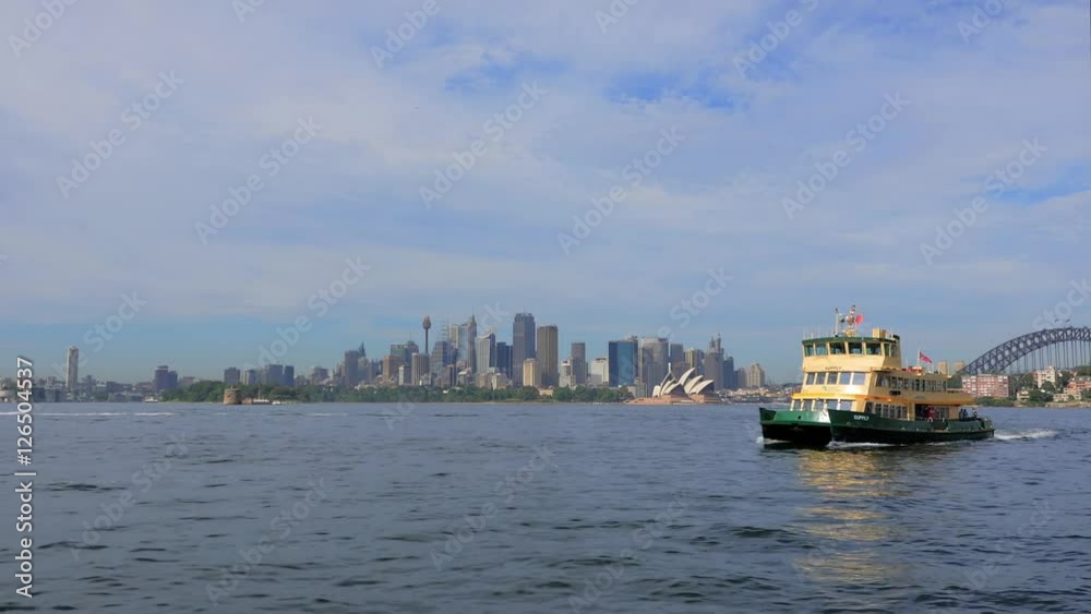 Sydney Ferry, Cremorne Point in 4k Sydney Ferry, Cremorne Point in 4k