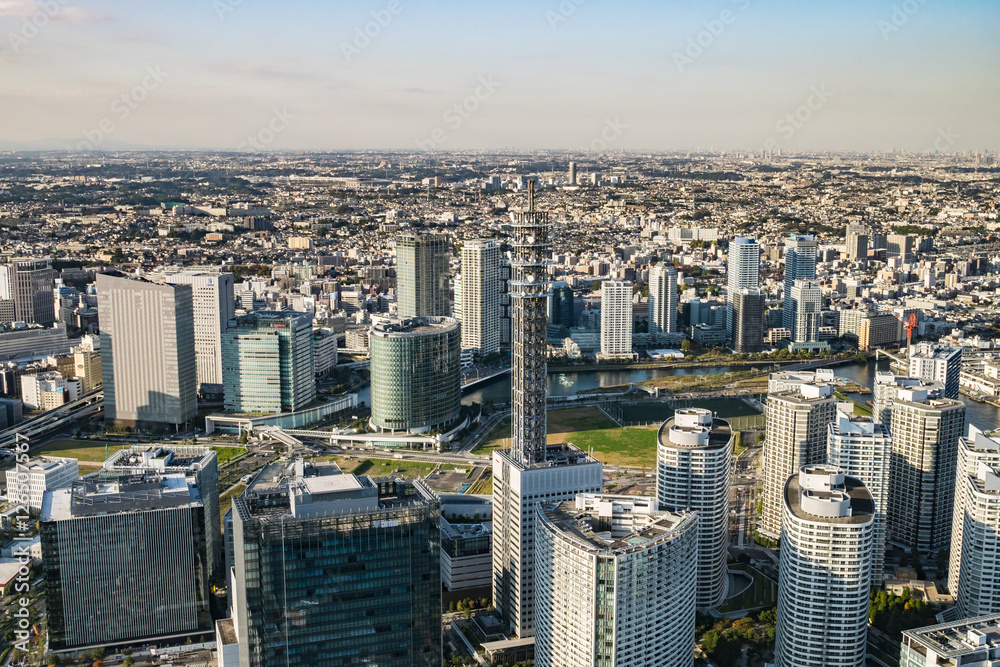 Obraz premium 横浜 ランドマークタワー 展望台