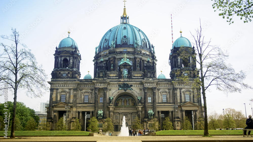 BERLIN, GERMANY - CIRCA 2011: Berliner Dom (Berlin Cathedral)