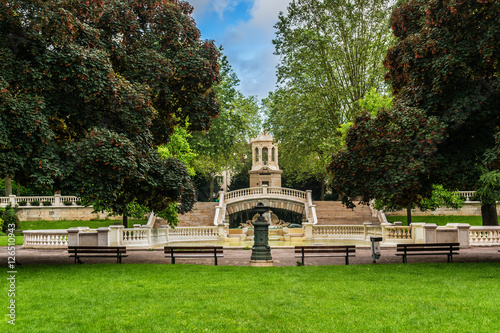 Monument to Henri Darcy. Darcy park (1880), Dijon, France.