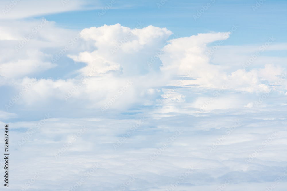 Fototapeta premium Fluffy cloud