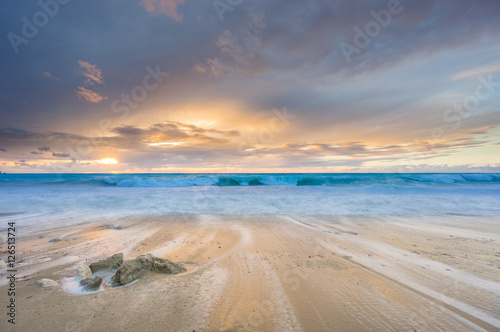 Sunset at the beach