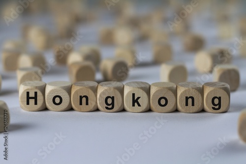 Photography Hongkong - Holzwürfel mit Buchstaben