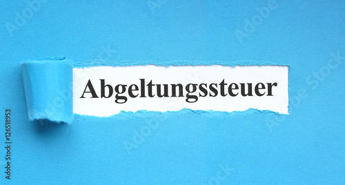 Abgeltungssteuer