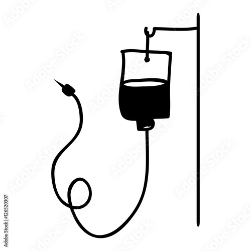 iv bag icon image vector illustration design 