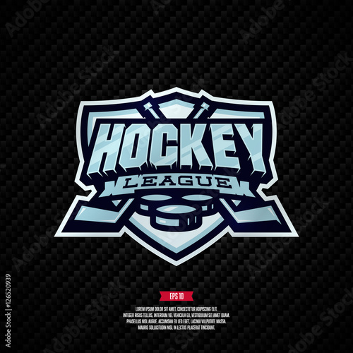 Hockey league logo.