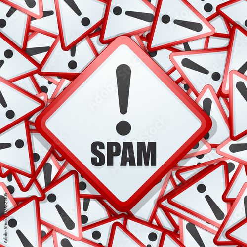 Spam hazard sign
