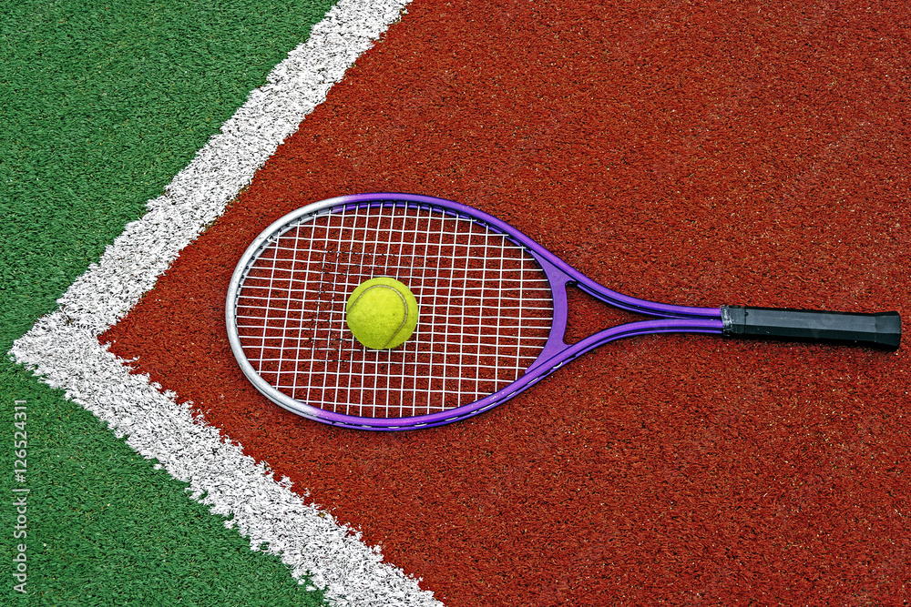 Tennis Balls & Racket-4