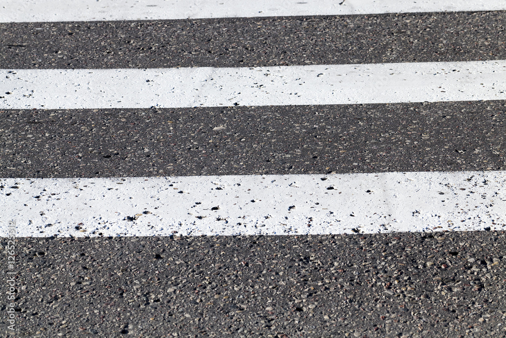 Fototapeta premium road markings, close-up