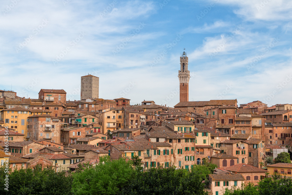 Siena charming medieval town
