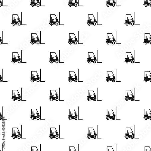 Stacker loader pattern. Simple illustration of stacker loader vector pattern for web