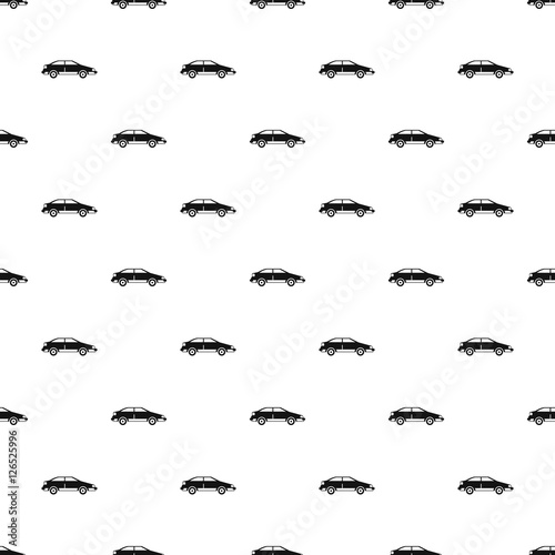 Car pattern. Simple illustration of car vector pattern for web © ylivdesign