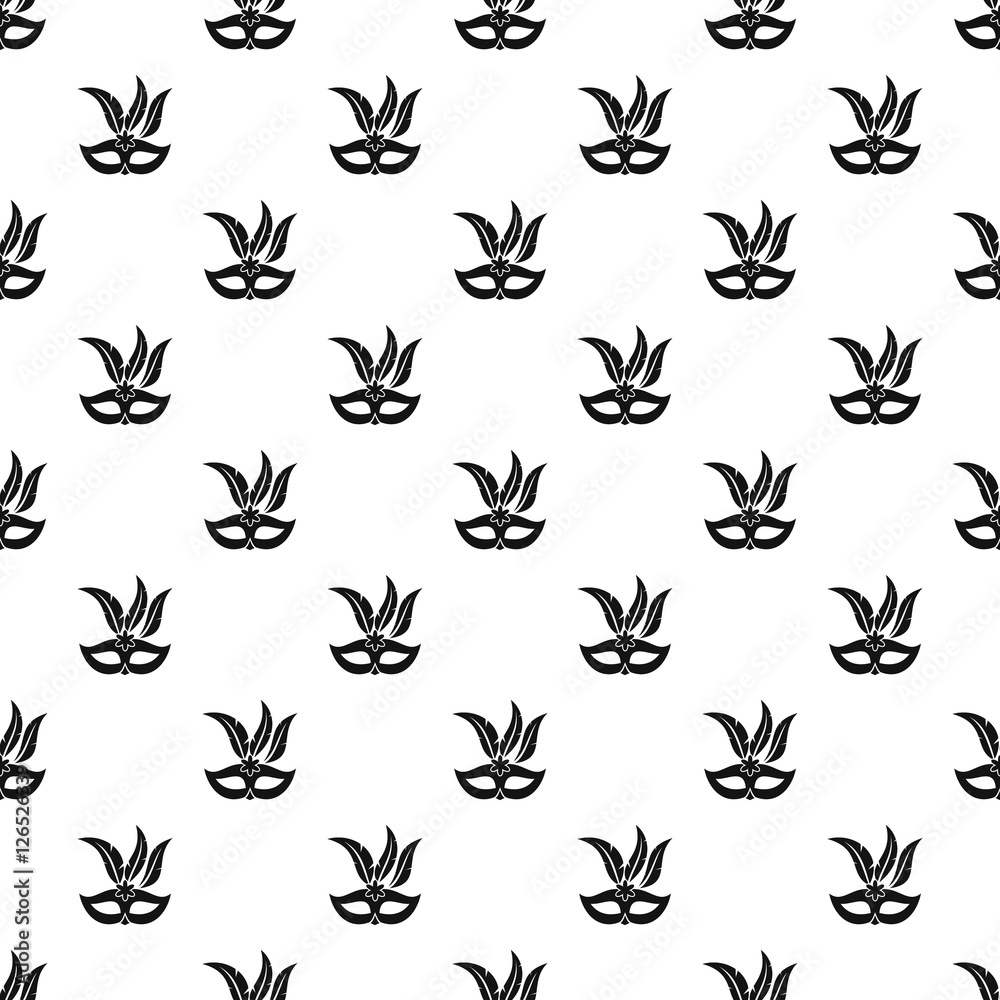 Carnival mask pattern. Simple illustration of carnival mask vector pattern for web Carnival mask pattern. Simple illustration of carnival mask vector pattern for web