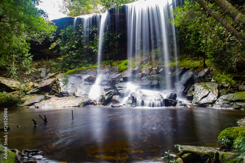 Fototapeta Naklejka Na Ścianę i Meble -  waterfall in deep forest in thailand