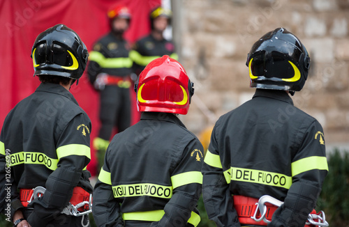 Italian firefighters © Federico Magonio