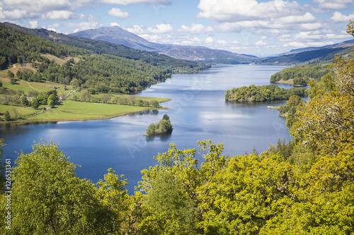 Loch Tummel gesehen von Queen's View - Perthshire Schottland