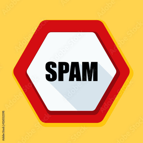 Spam hazard sign