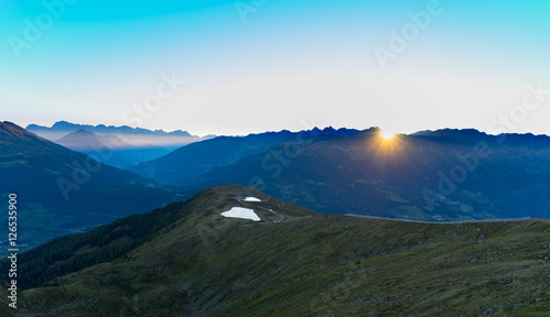 Sunrise Schönjoch