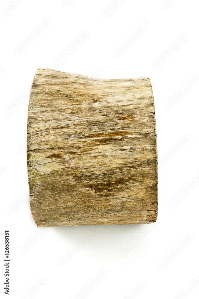 log isolated on white background log isolated on white background